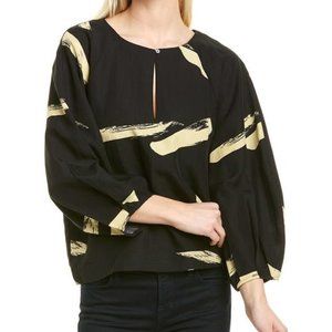 NWT JOIE PRINTED LINEN BLOUSE